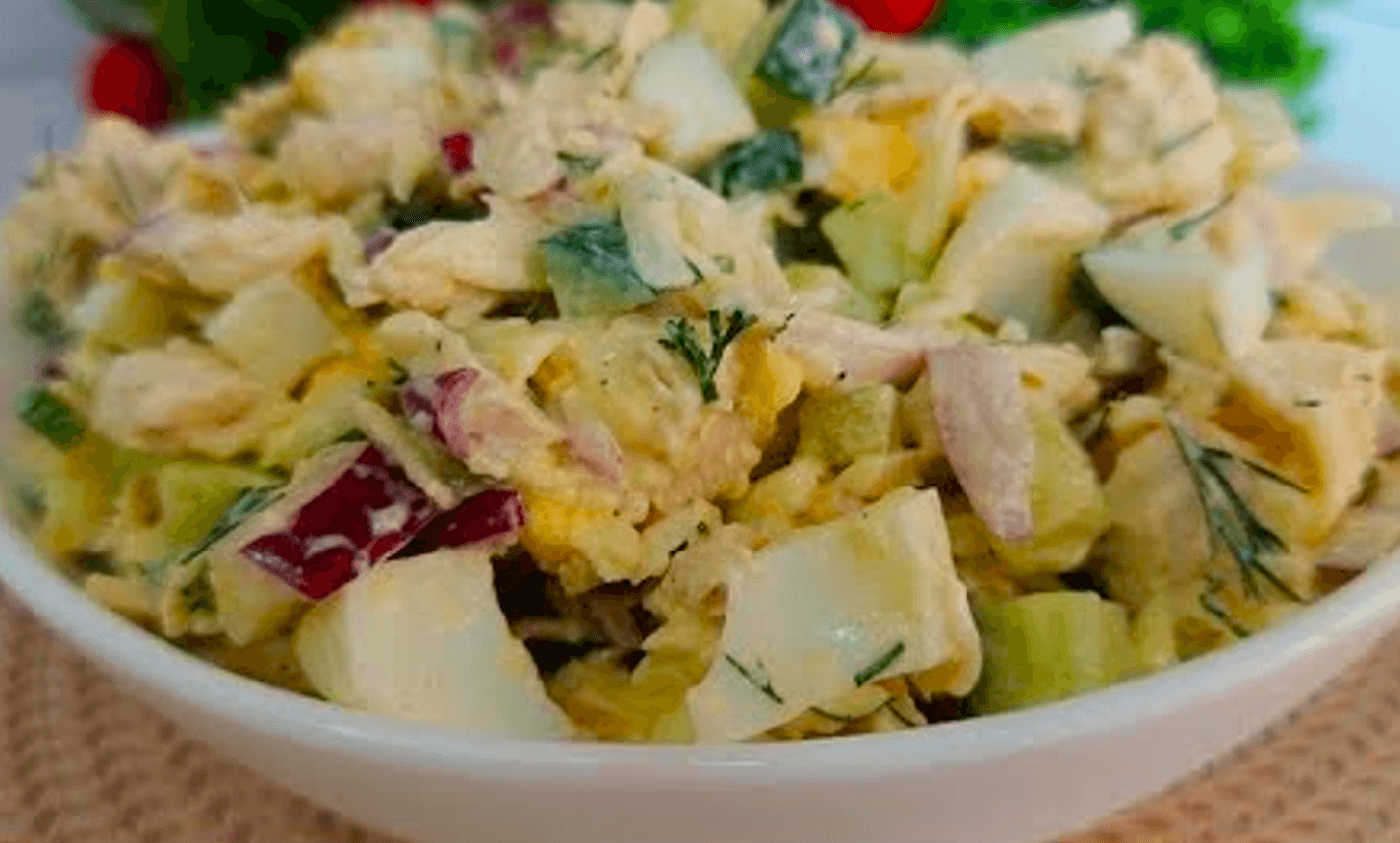 Дуже Смачний давно забутий рецепт, який моя Мама готувала роками: салат "Святковий"! Мій улюблений