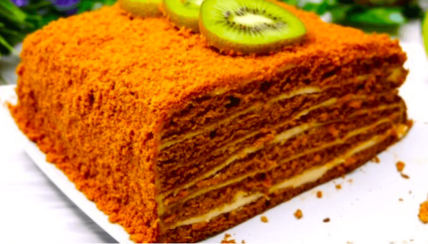 "Медфівник" незвичайним способом за 30 хвилин, без розкочування коржів. Рецепт перевірений роками