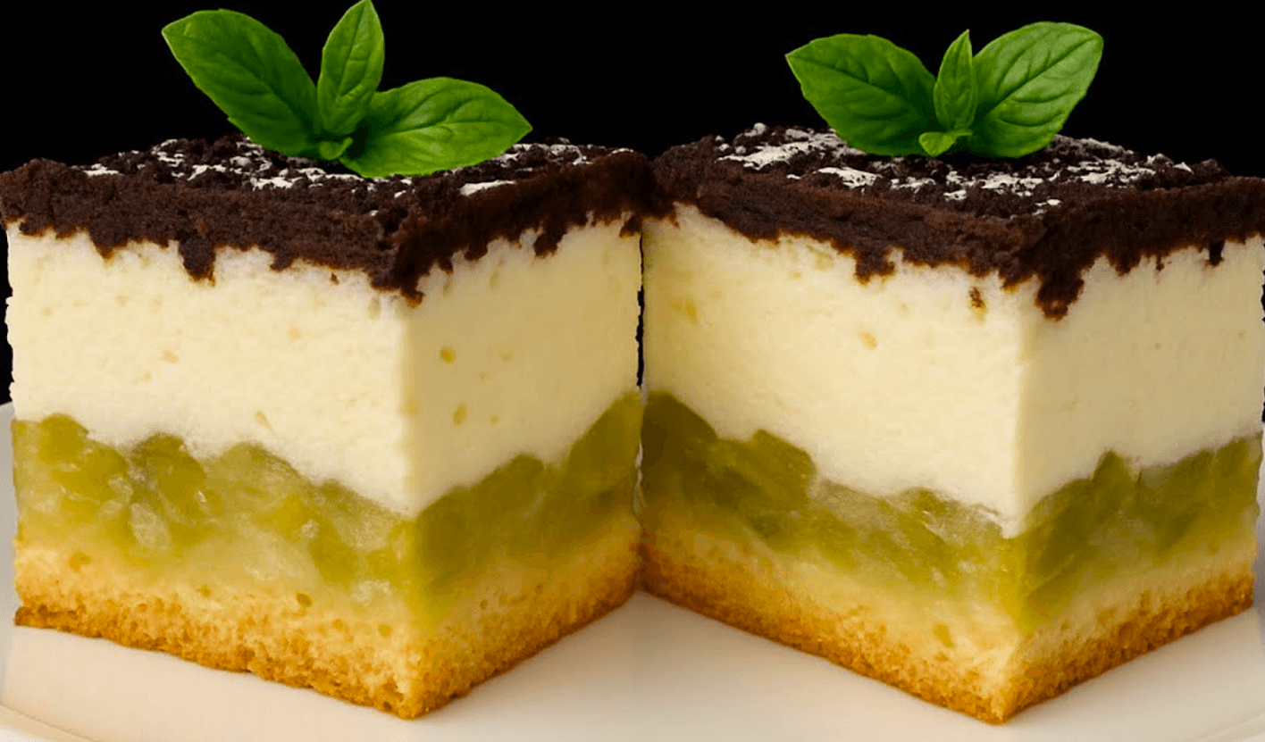 пляцок румбарбаром