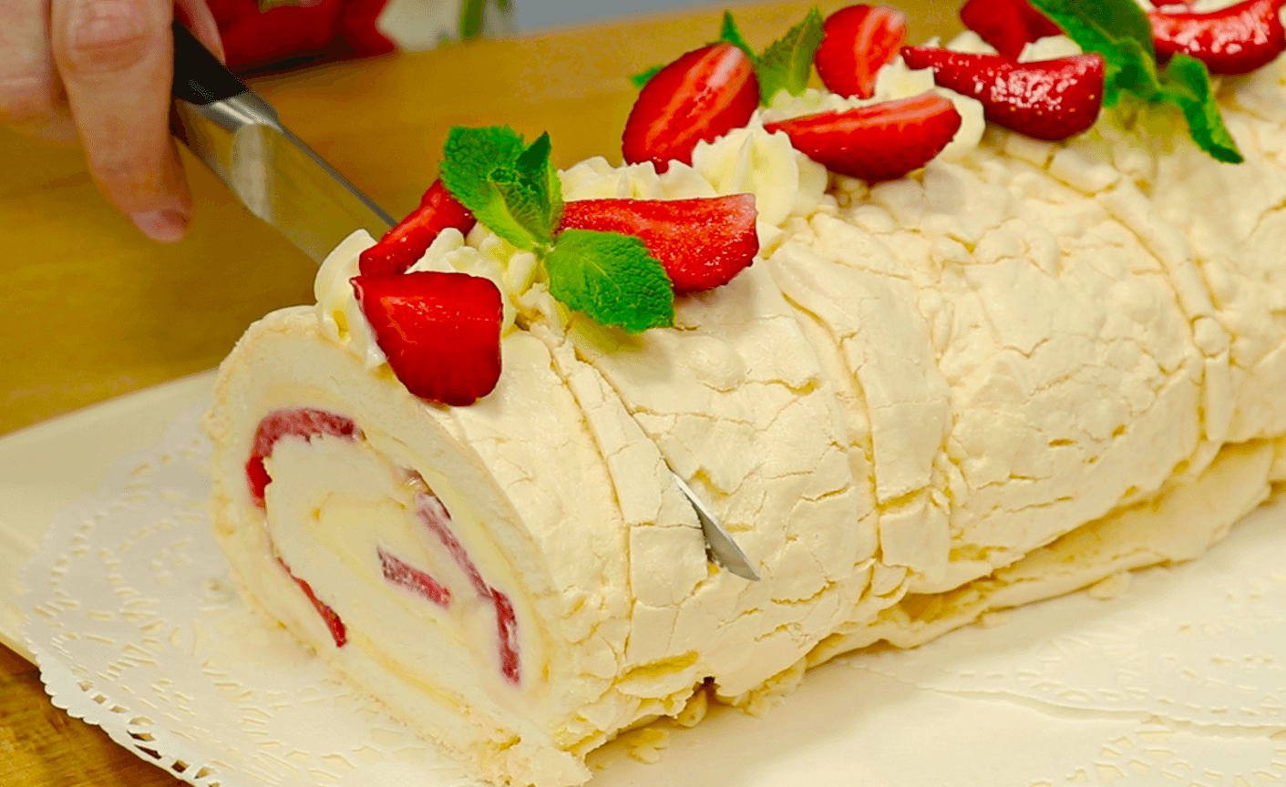 меренговий рулет