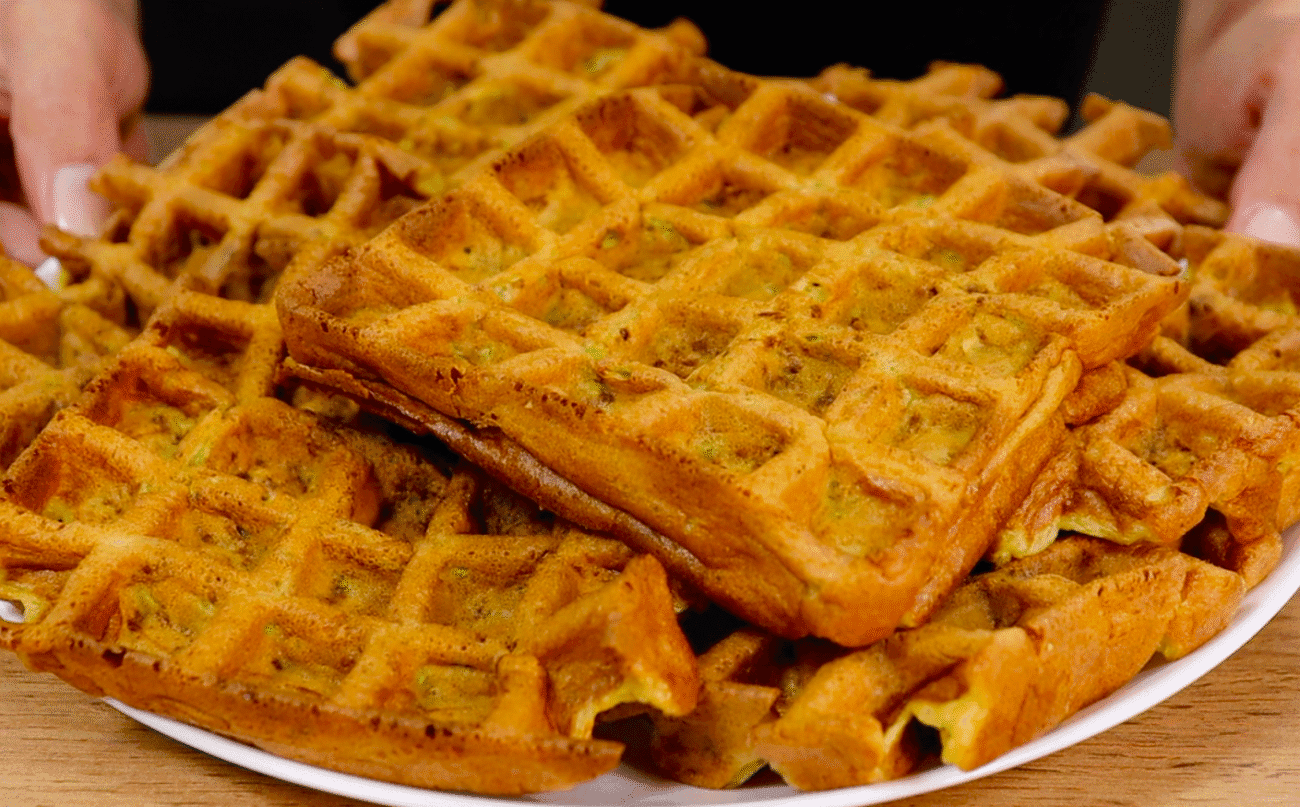 вафлі з кабачків