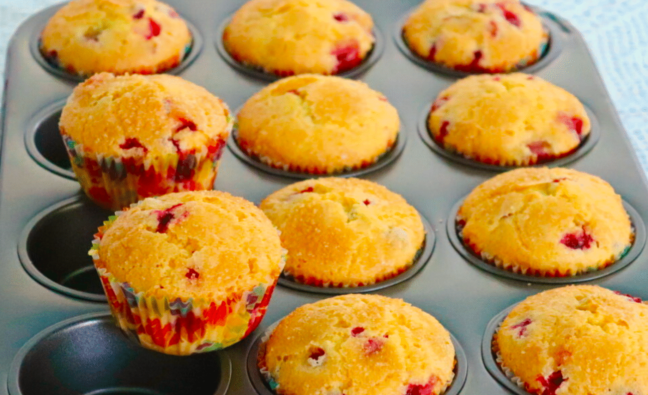 кекси з ягодами