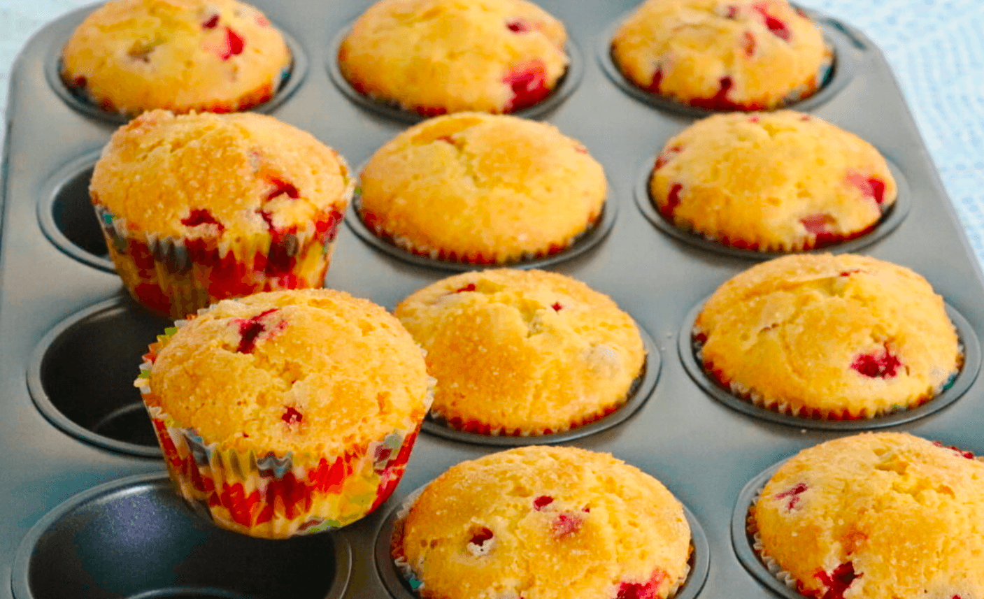 кекси з ягодами