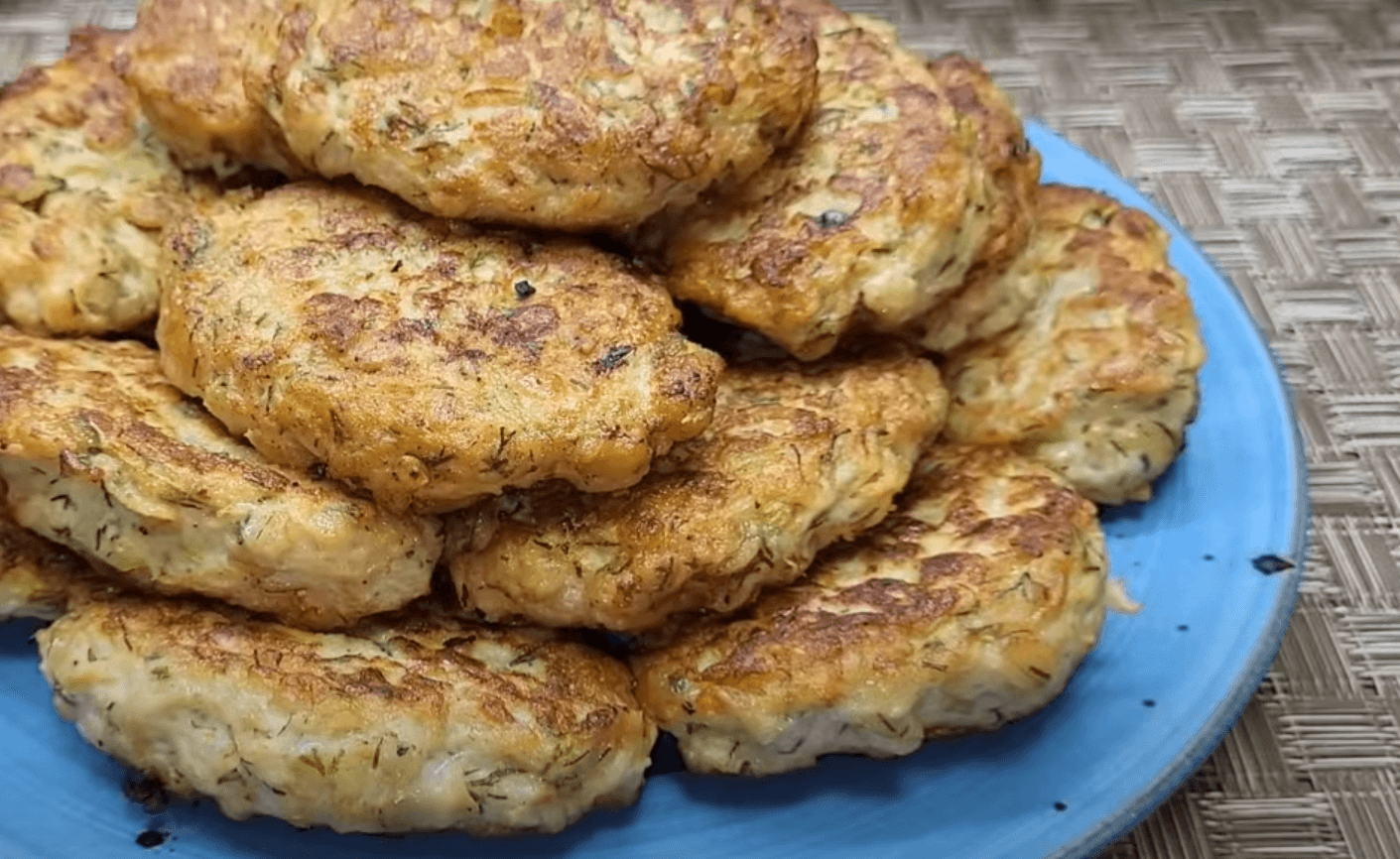 котлети з кабачків і фаршу