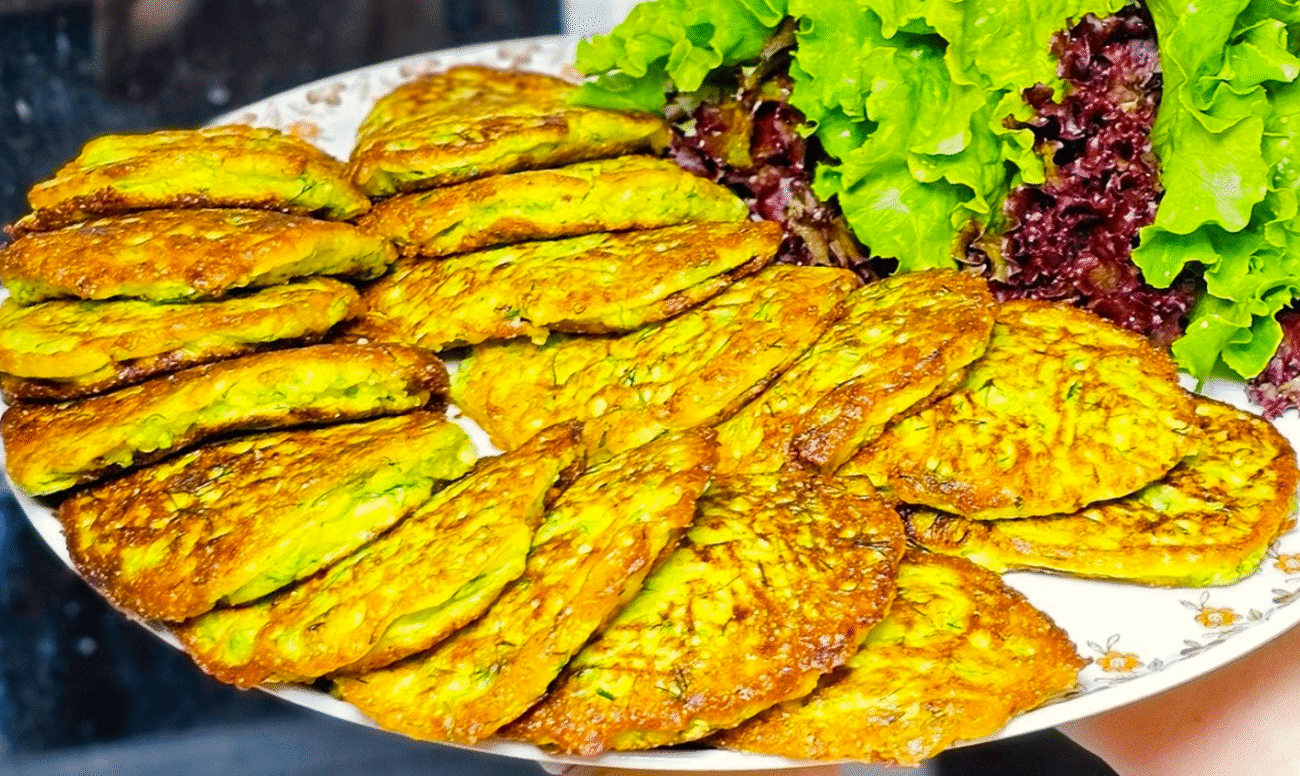 Діти просять Кожен День! Пишні оладки з кабачків! Перевірений рецепт