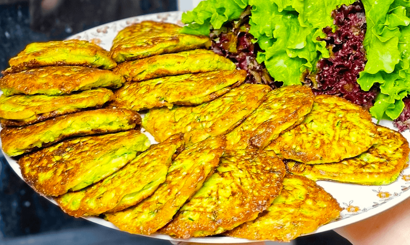 Діти просять Кожен День! Пишні оладки з кабачків! Перевірений рецепт