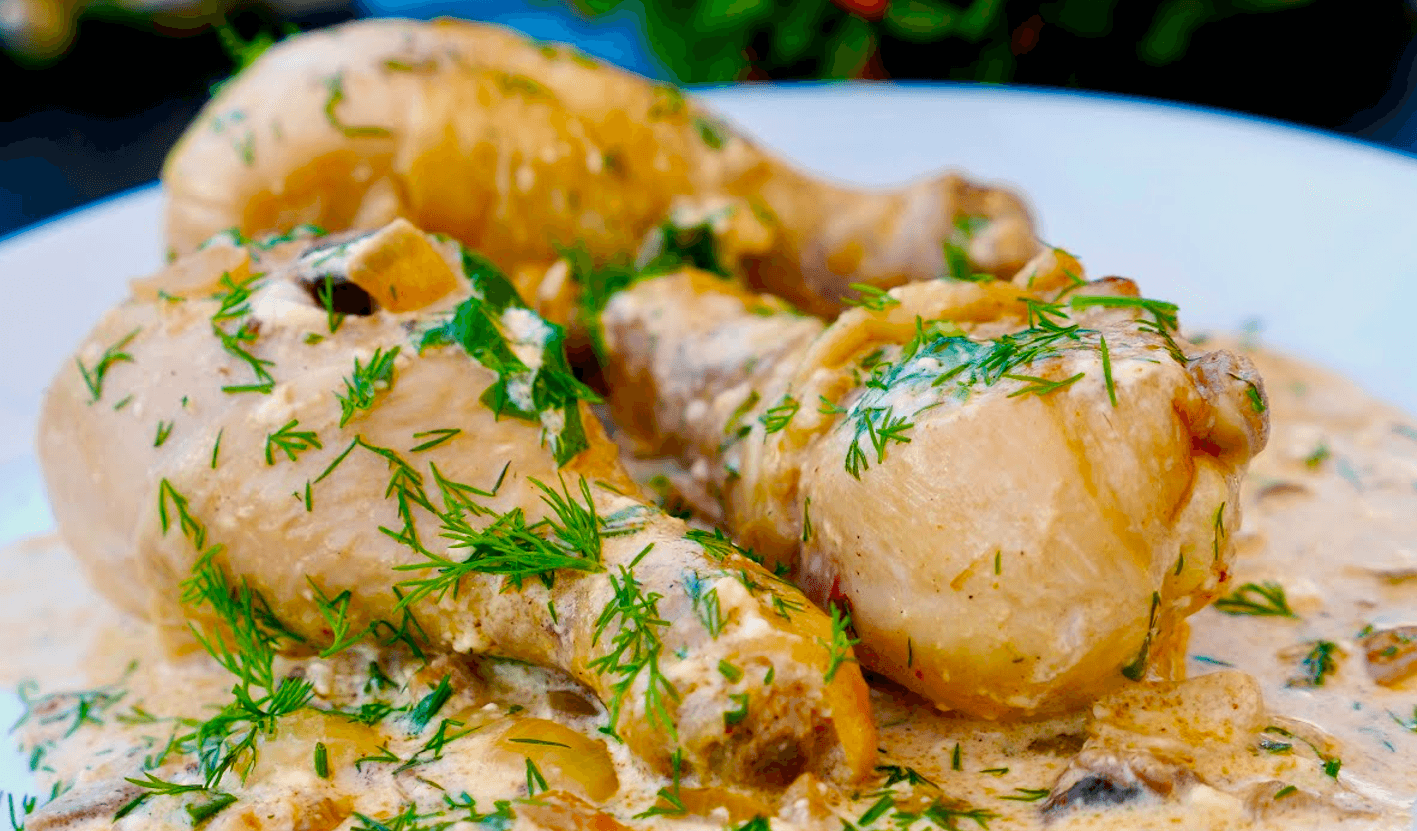 Як приготувати найніжнішу вершкову курочку на обід! Чоловік не може підібрати слів від захвату
