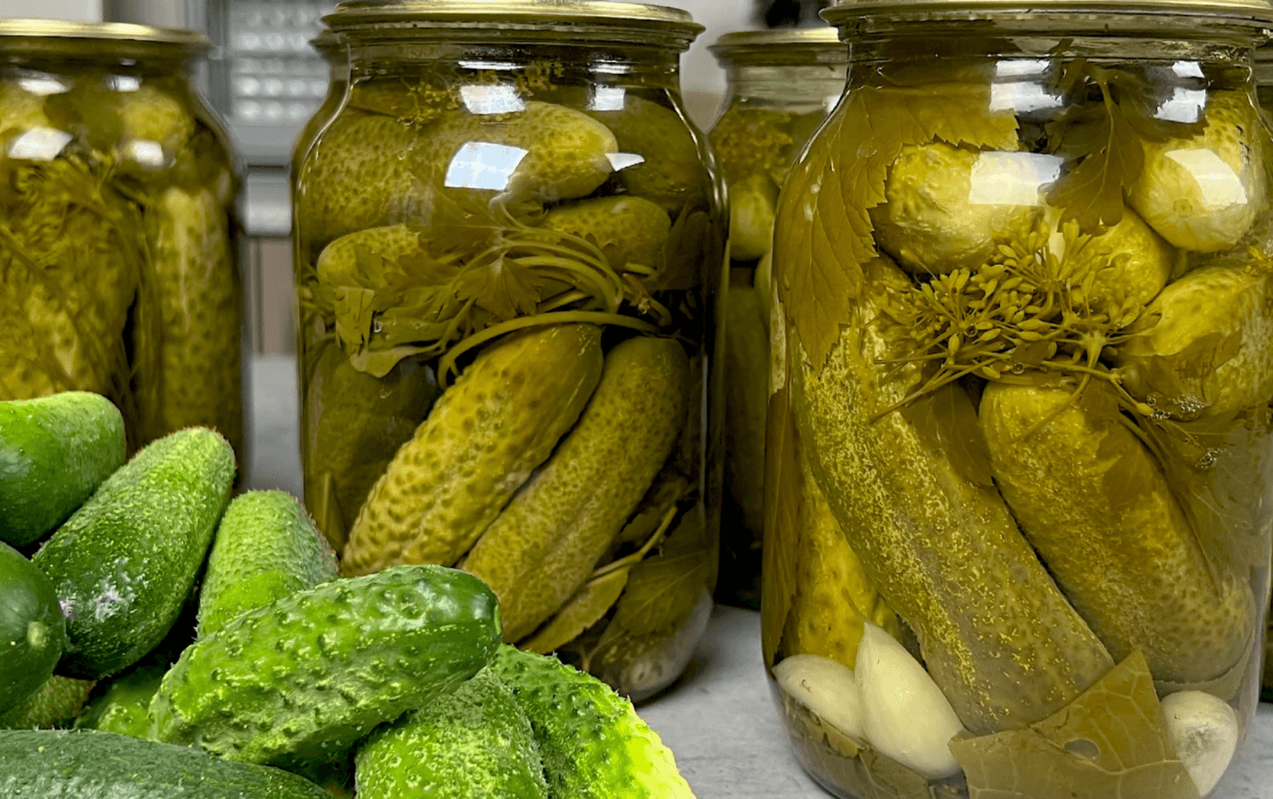мариновані огірки на зиму
