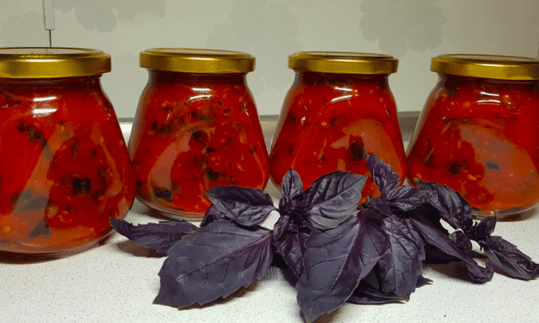 З'їли банку за раз і просять ще! Базиліковий Соус на зиму без оцту!