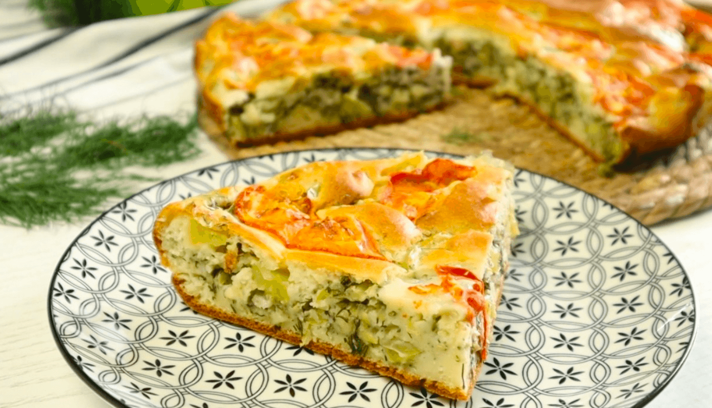 Рецепт з кабачків! Кабачок, кефір та 5 хвилин часу і ви забули що таке піца! Цей Пиріг краще!