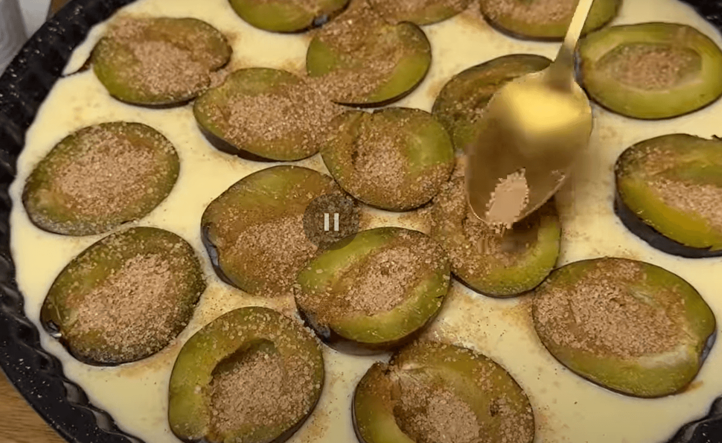 пиріг з сливами