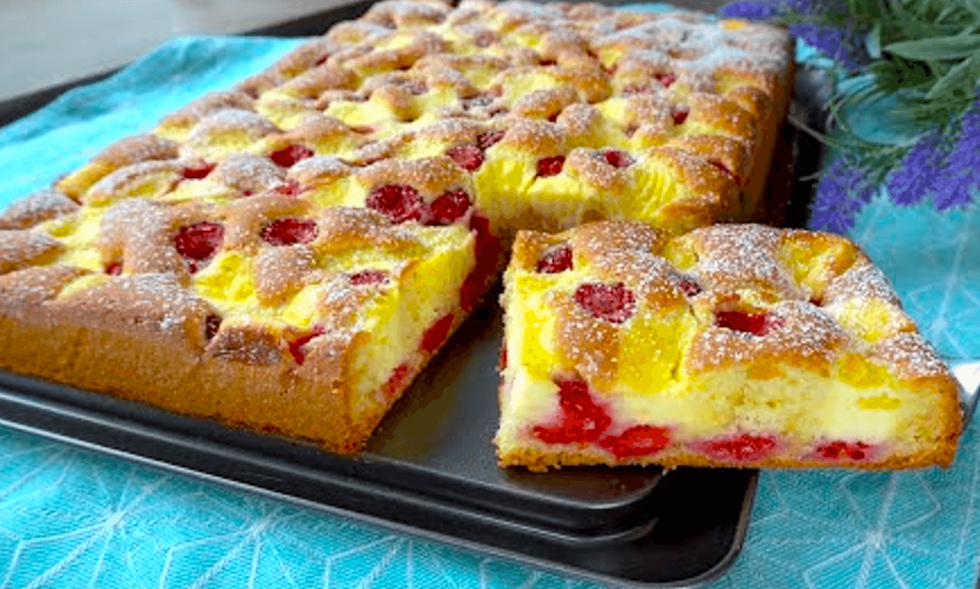 Ідеальний ягідний торт за 5 хвилин! Простий рецепт, який гарантовано буде мати Успіх!