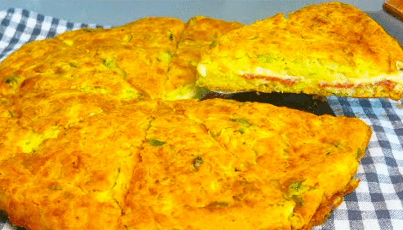 Тепер ні один кабачок не пропаде. Сніданок за 5 хв, все змішали і в духовку! Пиріг з кабачків