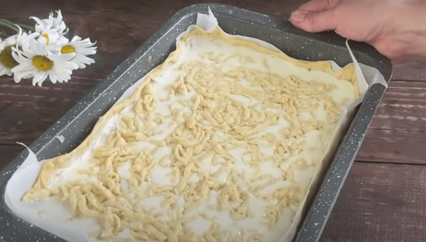 пляцок з яблуками