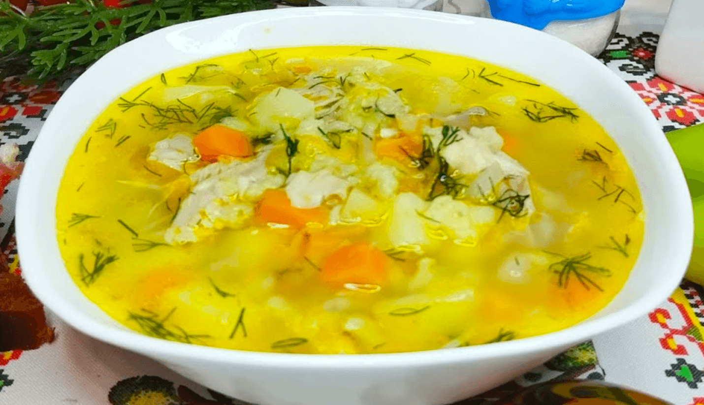 Суп з цибульною затиркою! Як колись в селі на дровах готувала баба