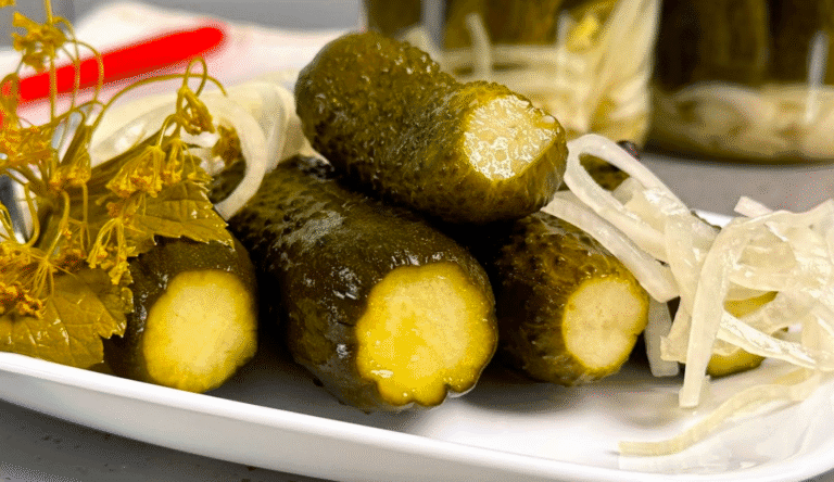 Мариновані Огірки "По-Болгарськи" з цибулею! З'їдаються в першу чергу!