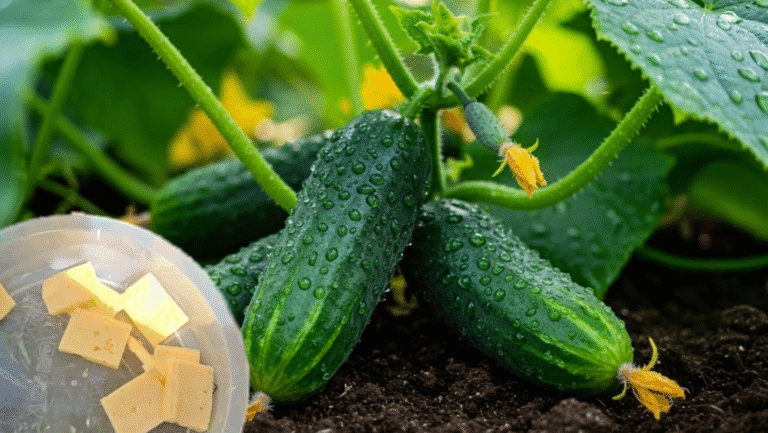 Закопайте Сир під огірки та помідори: Секрет бабусі для великого врожаю