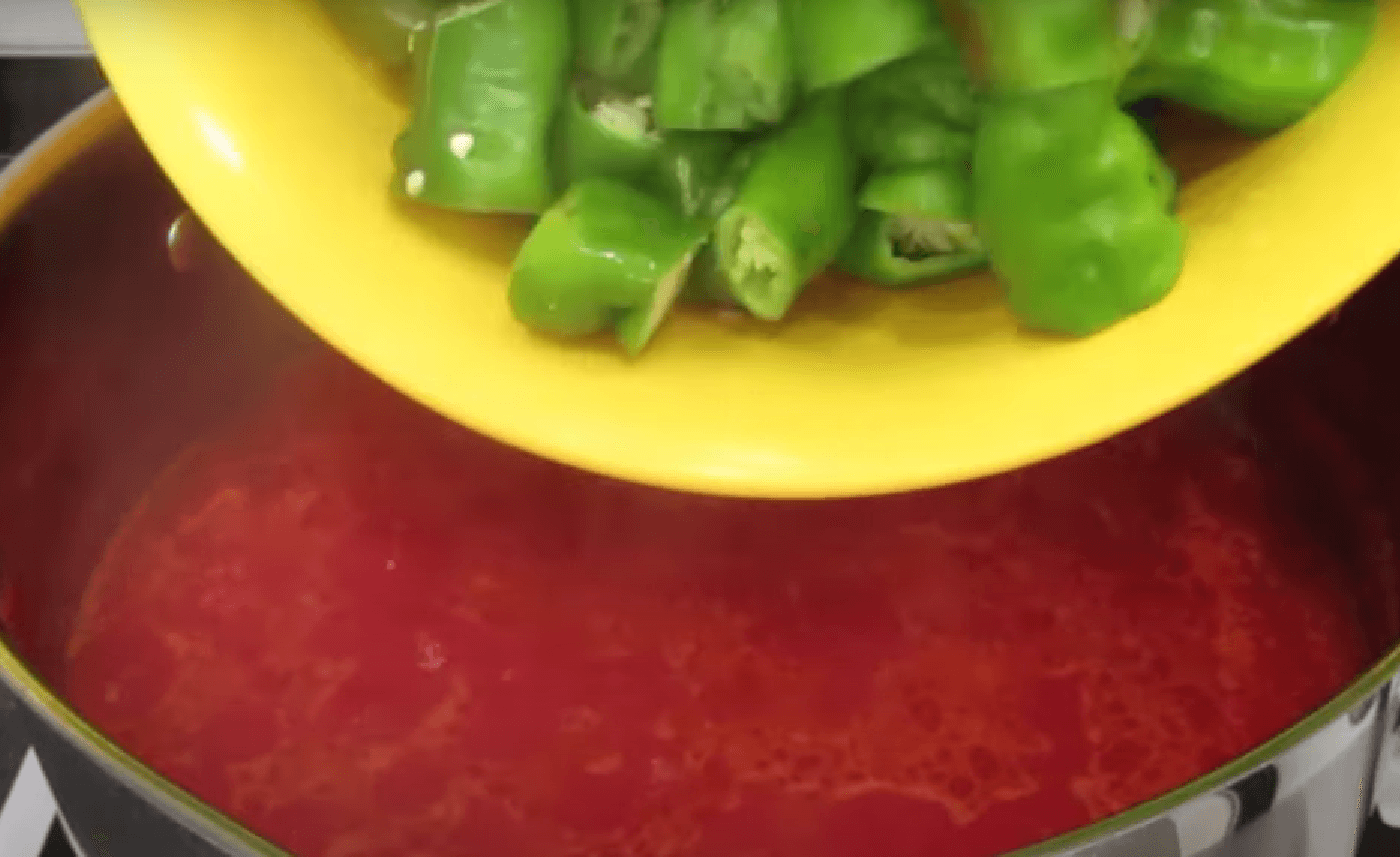 лечо з гострого перцю на зиму