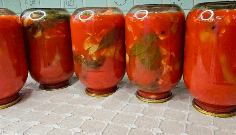 Смакота на зиму "пальці оближеш"! Капуста в томатному соці на зиму! Найпростіший рецепт!