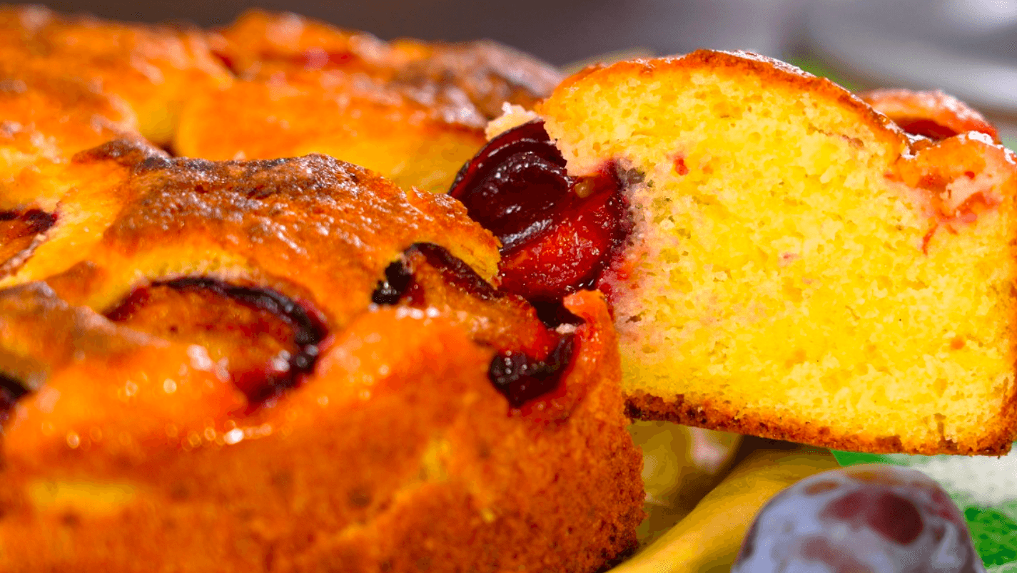 Сливовий пиріг за рецептом баби Касі! Безлімітний режим спогадів з дитинства