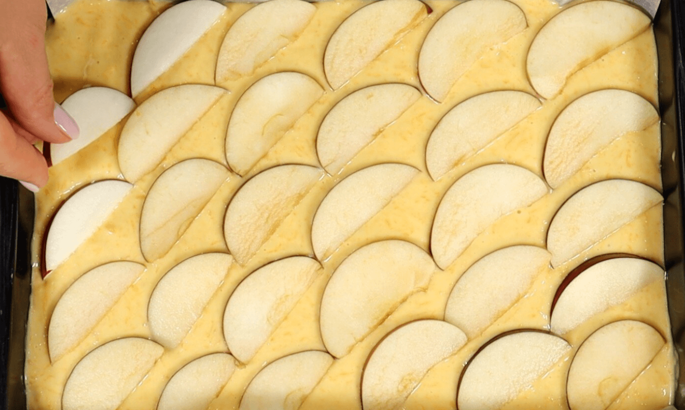 гарбузовий пиріг з яблуками