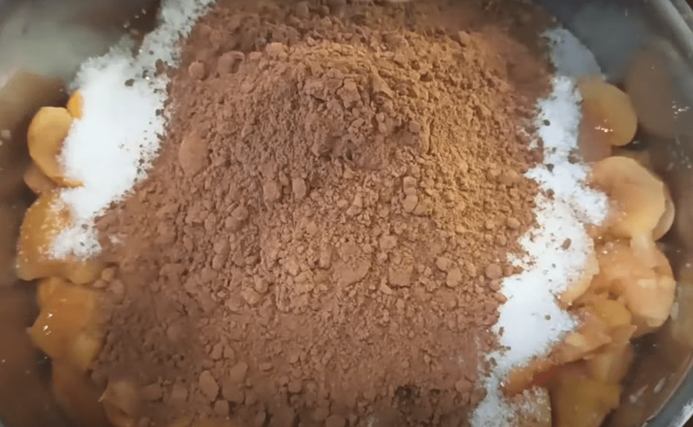 шоколадна паста з яблук