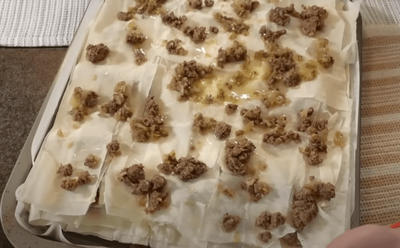 м'ясний пиріг