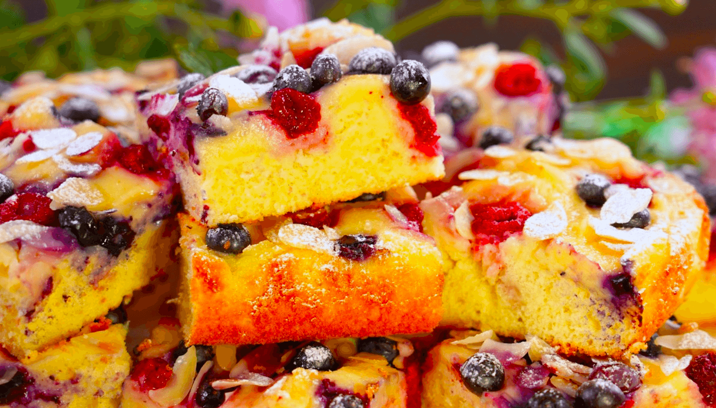 Тримайте мене семеро! Як же смачно! Кремовий пиріг з ягодами "Прованс"