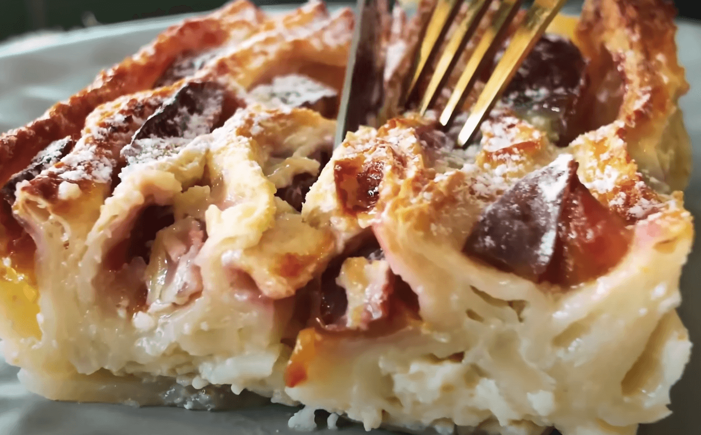 сливовий пиріг з лаваша