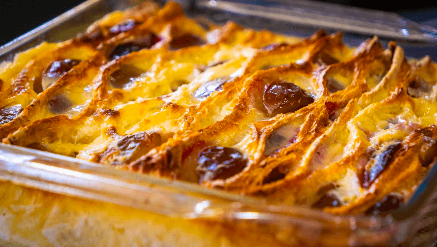 Сливовий пиріг Без замішування тіста! Рецепт нашвидкуруч, який здивує всіх!