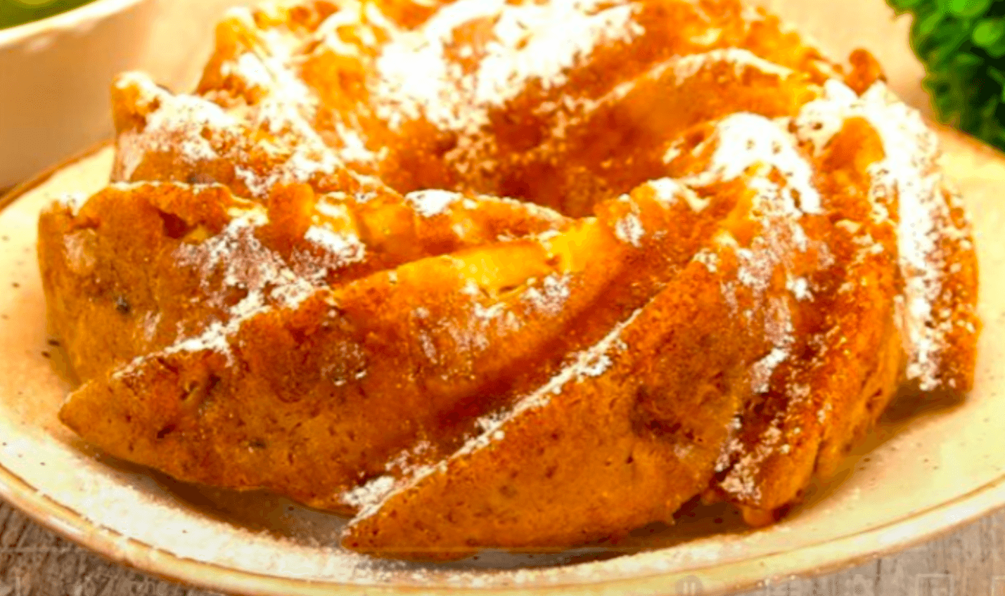 Пиріг "Заливні яблука" - "Король" яблучної випічки! Гідна пара для Шарлотки