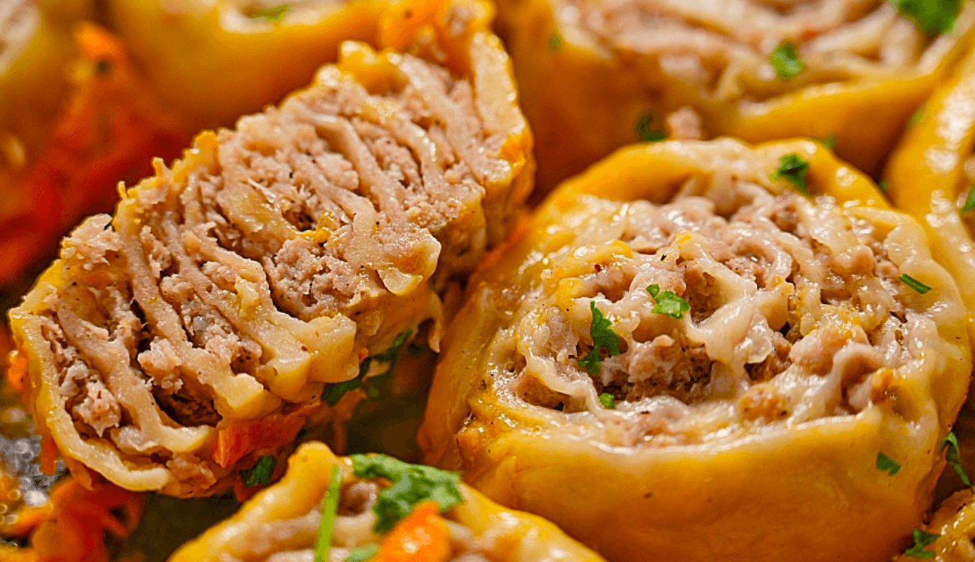 Ліниві Пельмені в дуже смачному соусі! Свекруха в шоці, що так можна було