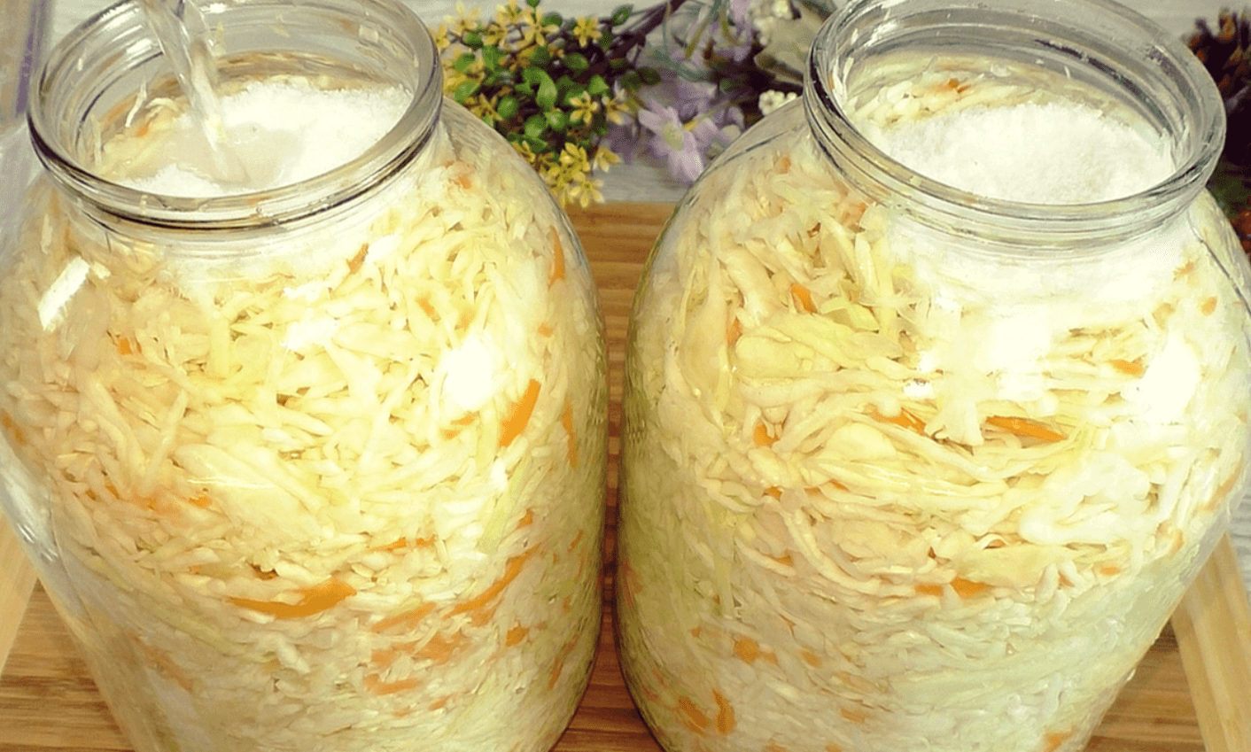 солена капуста на зиму