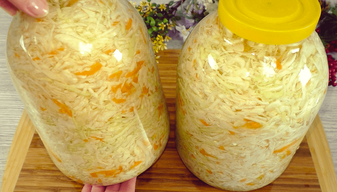 Квашена капуста на зиму! Найпростіший рецепт, перевірений роками!