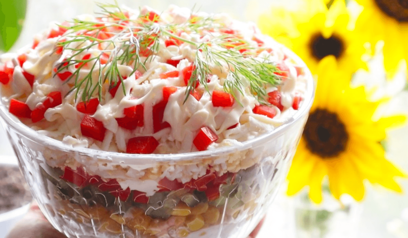 Салат з куркою "Марічка" - хоч на свято, хоч на кожен день! Універсальний рецепт