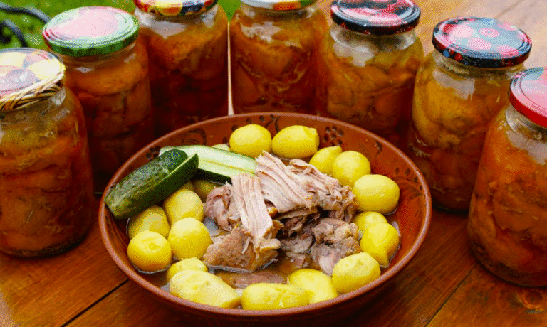 Тушонка, яка зберігається Роками - Карпатський рецепт: просто, надійно і дуже смачно!