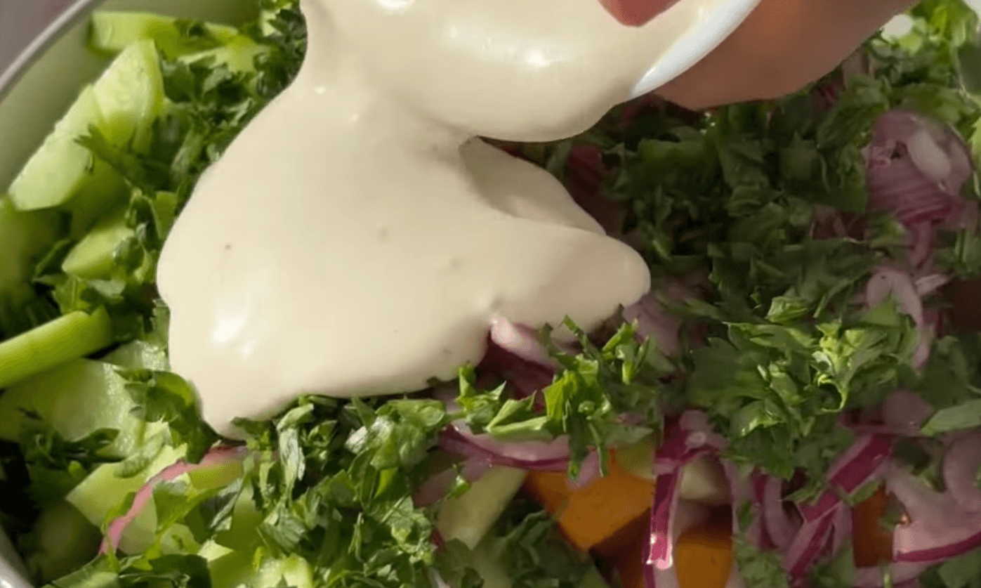 салат з гарбуза