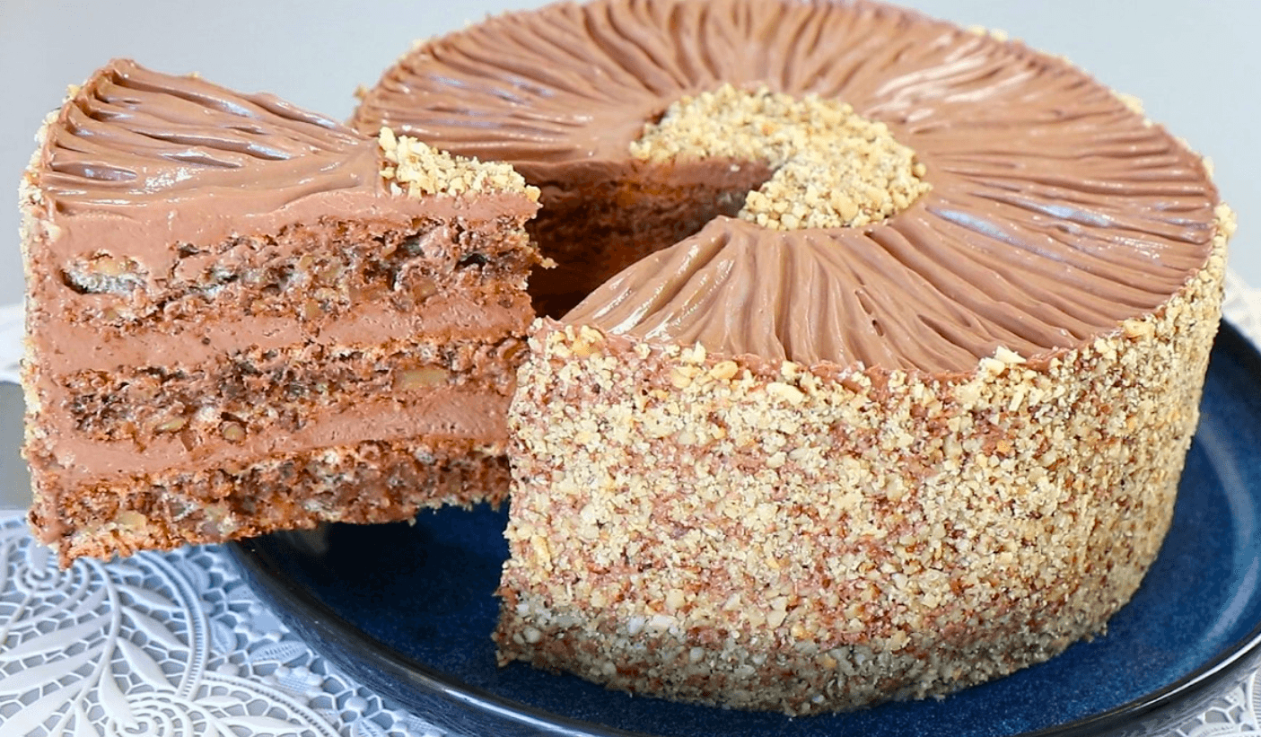 Смачніше за торт "Київський" та "Грильяж"! Королівський торт Без Борошна! Простий та бюджетний рецепт!