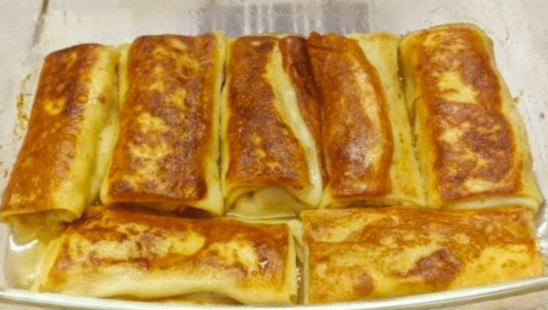 Млинці з м'ясом, запечені в духовці! Рецепт від Сільської господині - готую одразу потрійну порцію
