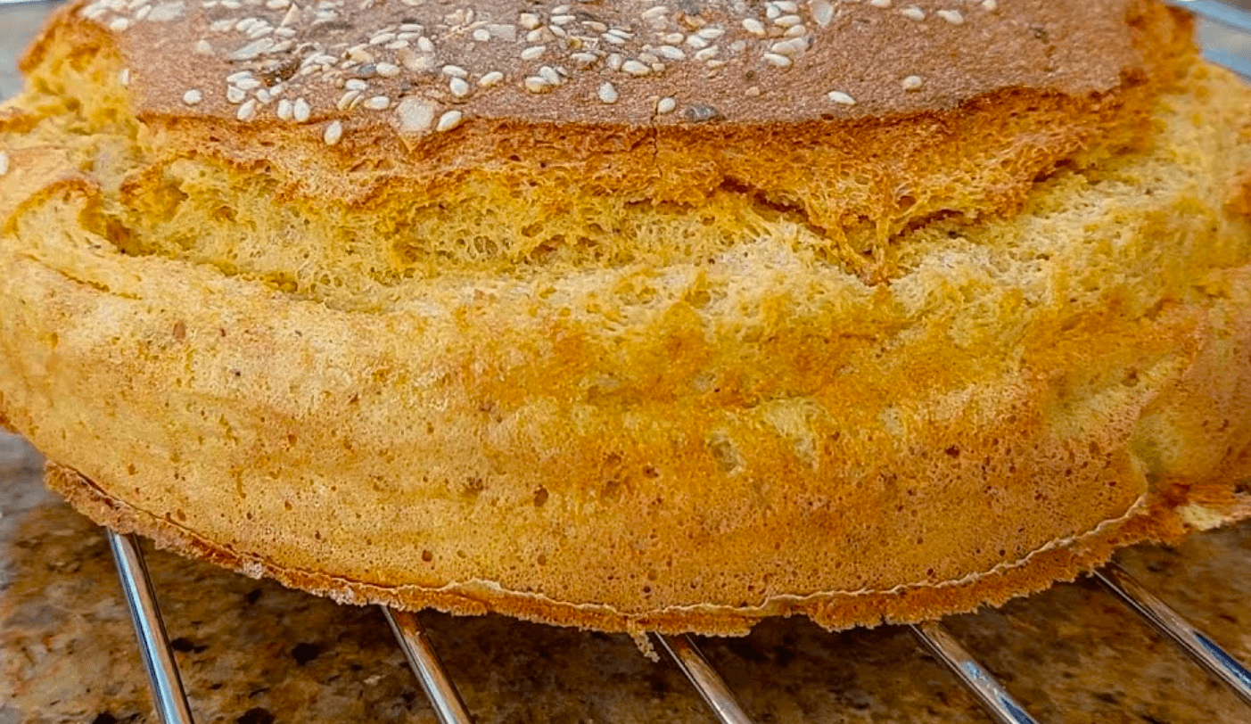 Фантастично: Хліб Без борошна і дріжджів! Все змішала і в духовку. Смачний, м’який і повністю натуральний