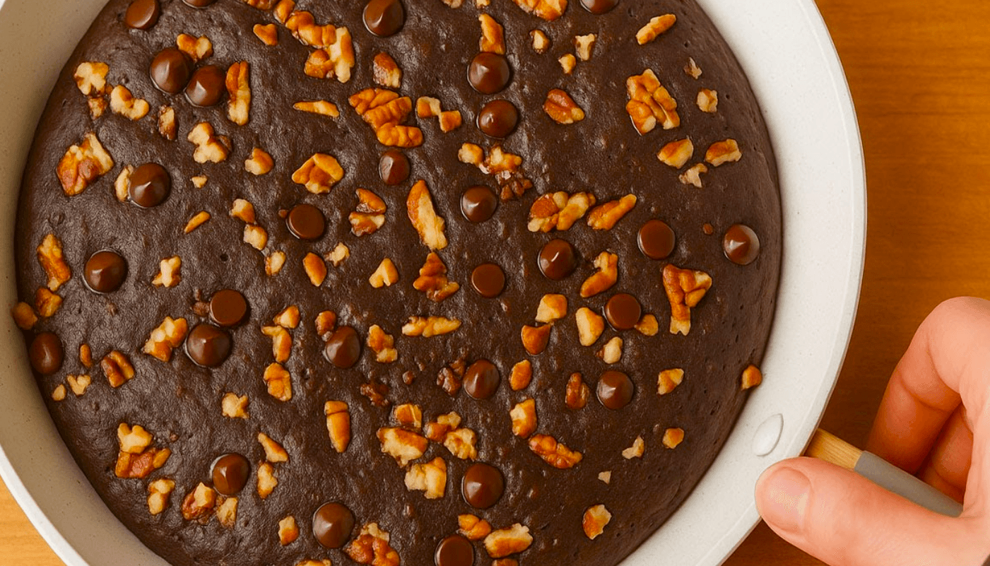 Легкий кекс на сковороді! Без духовки, без борошна, без зайвого клопоту