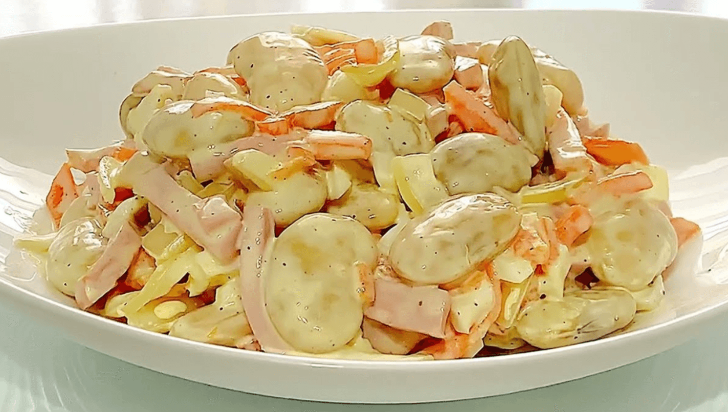 Дуже смачний салат з квасолі! Бабусині рецепти, які завжди виручають