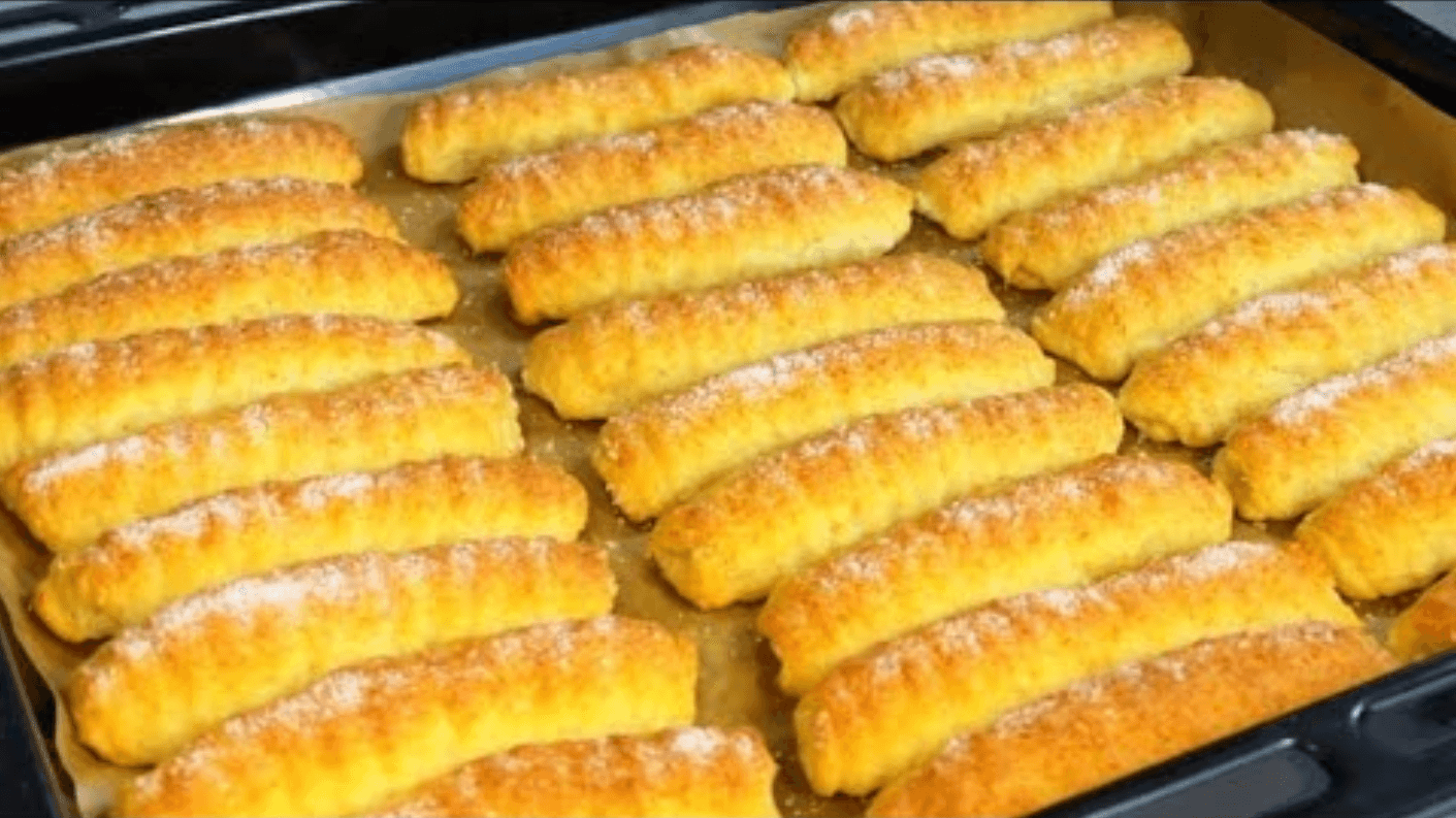 Гора найсмачніших Сирних Трубочок з начинкою на швидку руку! Внуки до школи на цілий тиждень мають