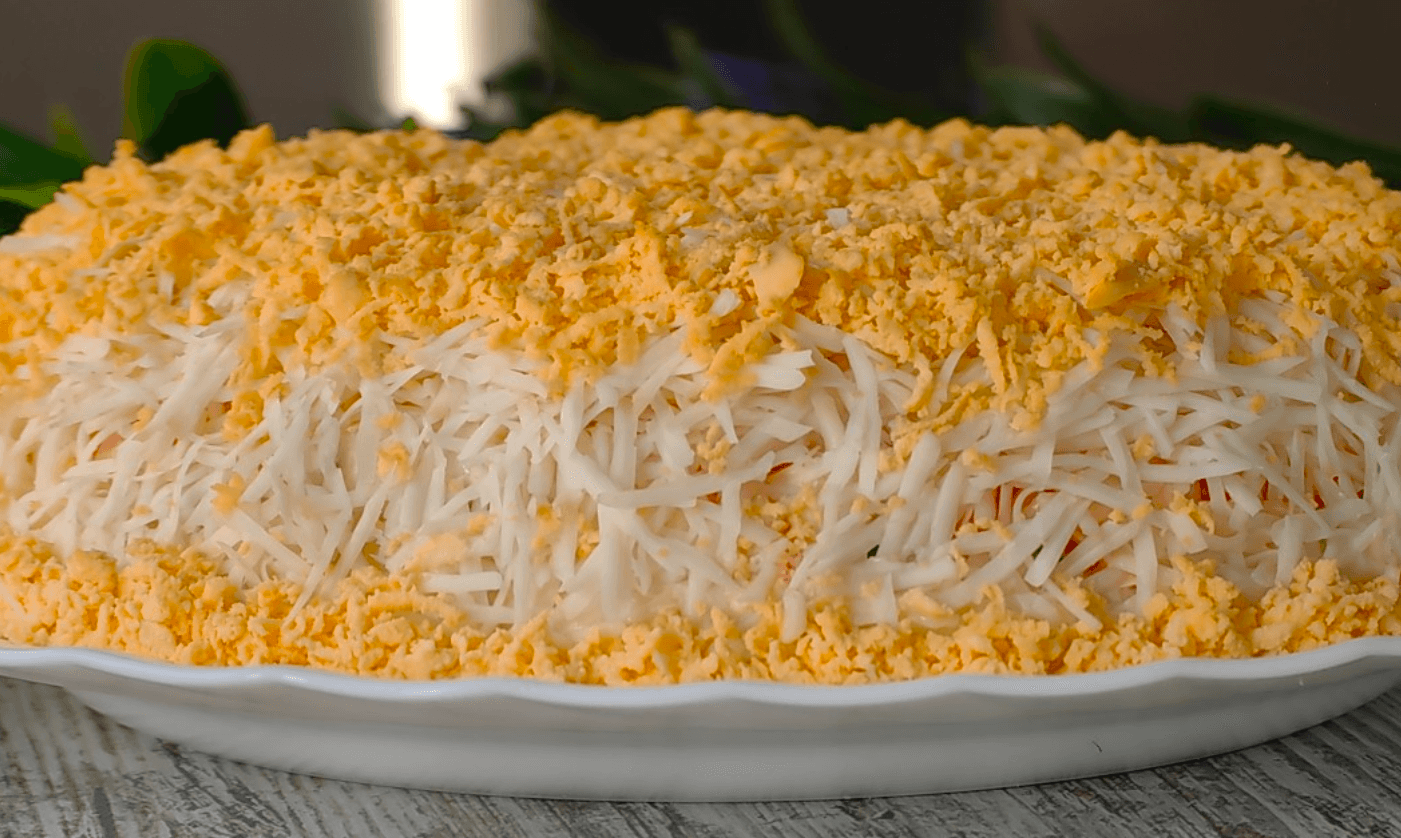 Салат "Новорічний" Новинка 2026! Смачніше не придумати, не салат, а чудо