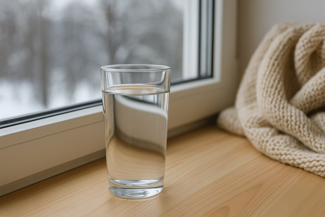 Як правильно пити воду взимку - щоб не було сухої шкіри