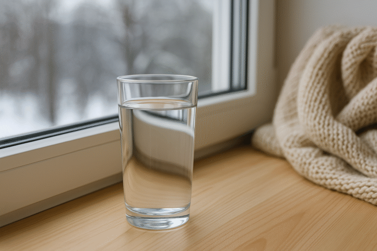 Як правильно пити воду взимку - щоб не було сухої шкіри