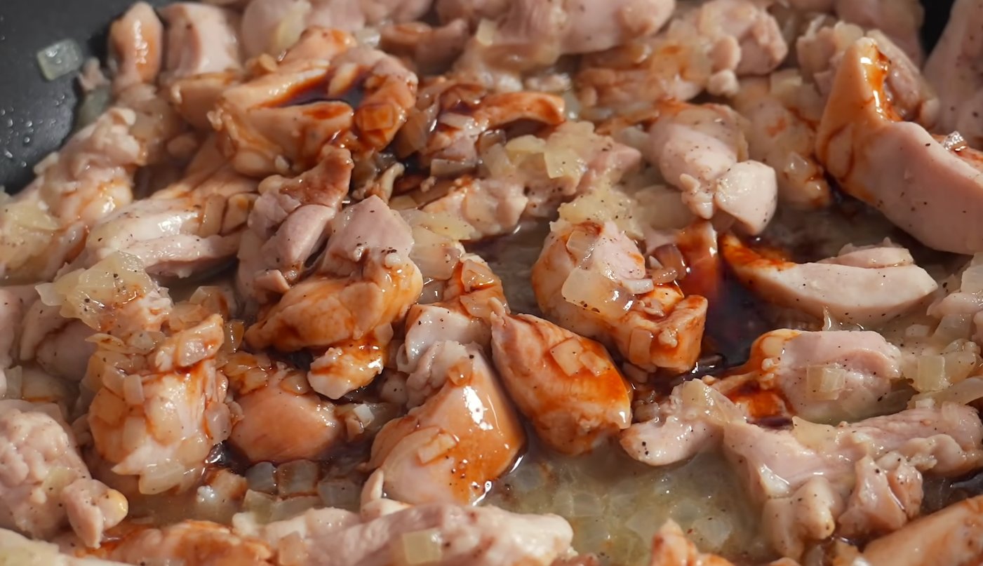 гречка з куркою на вечерю