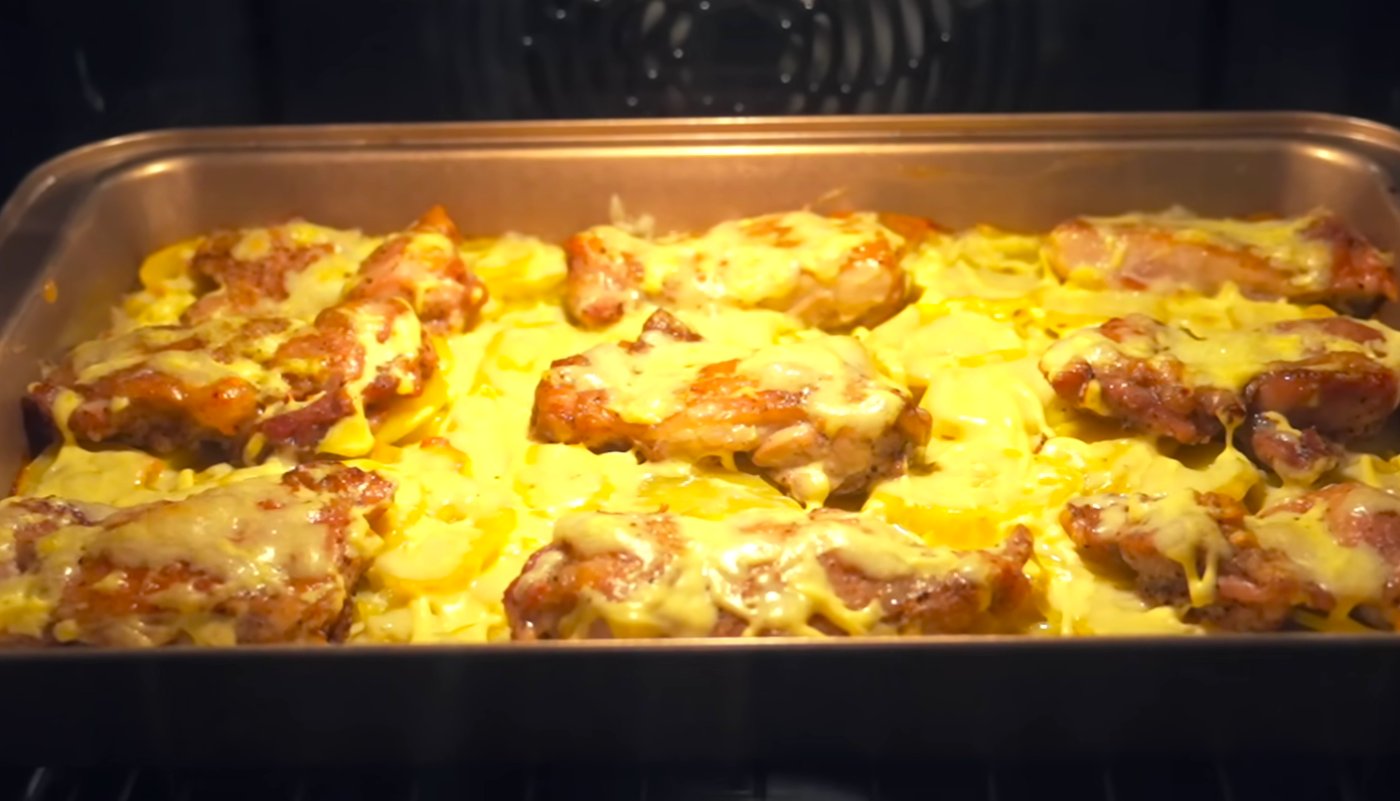 Перевернута "Валіза": картопля з куркою під хрусткою скоринкою - Дуже Вдалий рецепт!