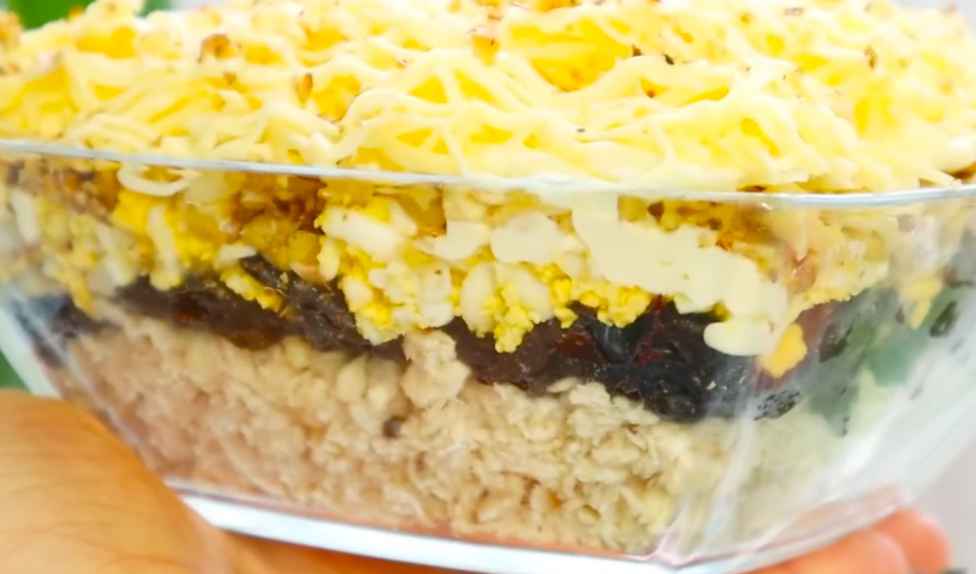 Стильний і святковий салат "Абсент" за 5 хвилин! №1 на новорічному столі