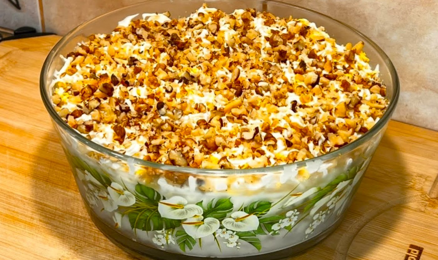 Розкіш за 10 хвилин: салат "Мадонна" для справжніх дам! На святковий стіл - ідеально